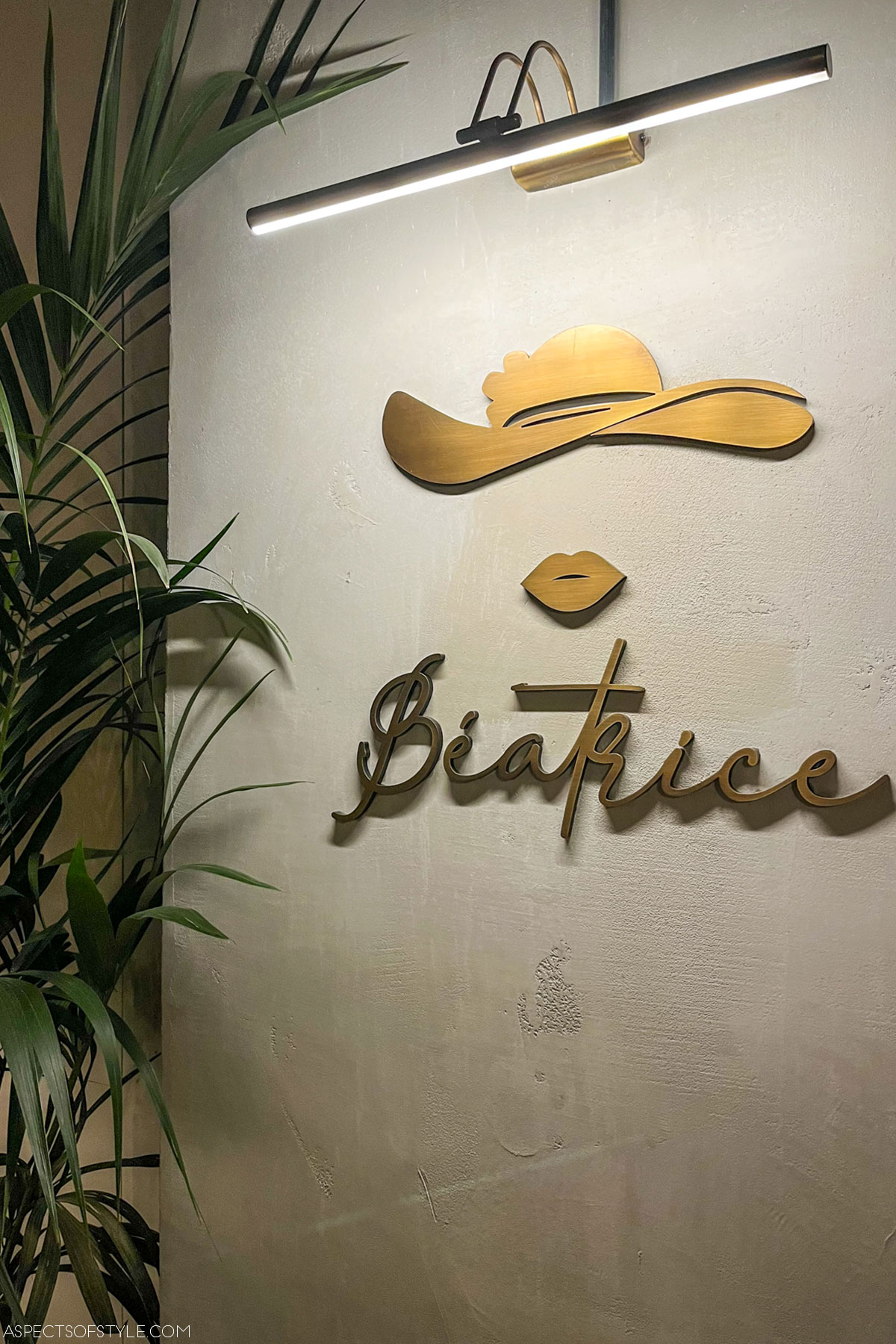 Beatrice restaurant logo in Istanbul