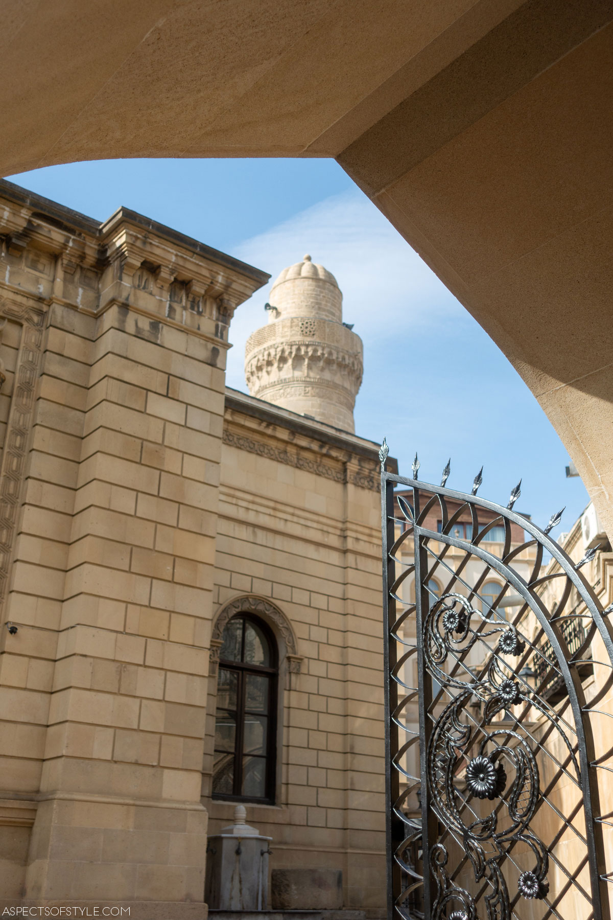 Juma Mosque at Baku Old City