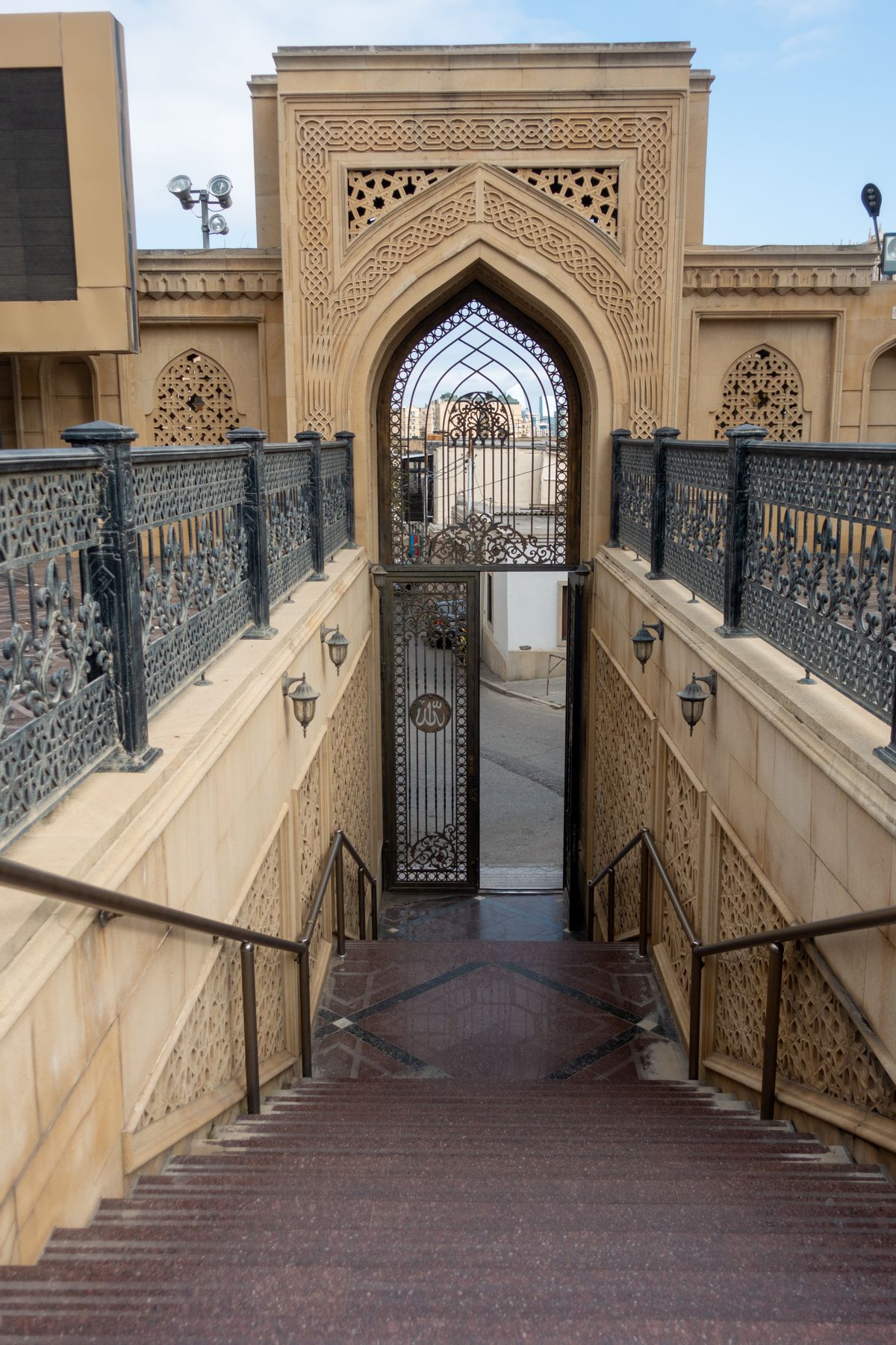 Taza Pir mosque Baku