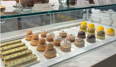 The Zillers Pastry Bar display