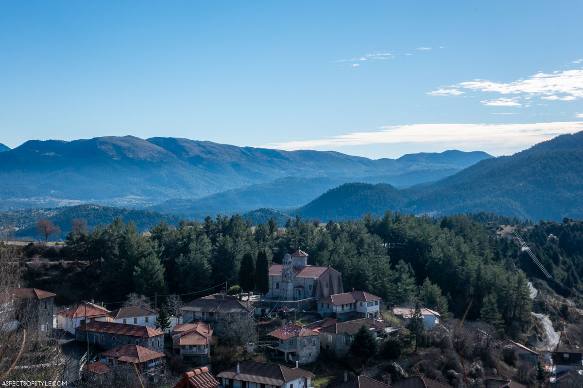 View from Magouliana, Arcadia, Peloponnese