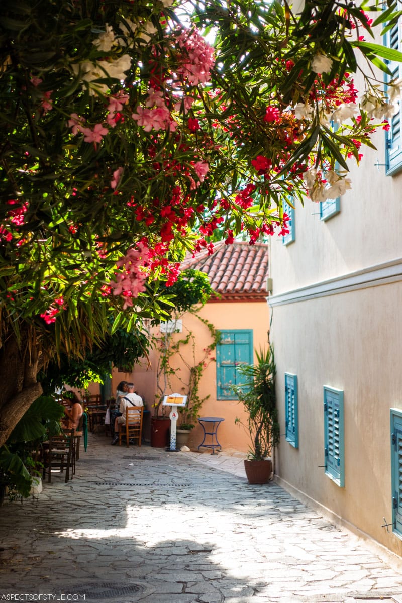 street in Plaka, Athens