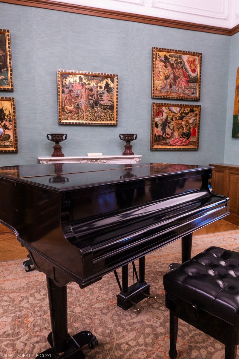 Maria Kallas piano, Onassis Library Athens
