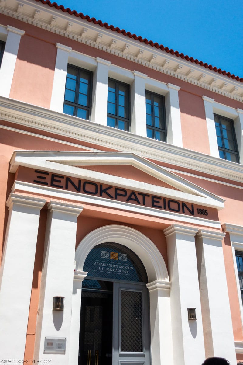 Xenokrateio Archaeological Museum Messolonghi