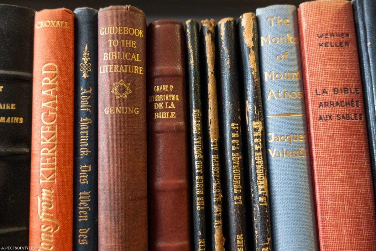 Books at the Parliament's Library at the Former Public Tobacco Factory Athens